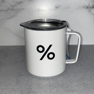 MiiR Camp Cup 12oz Percent Sign Double Insulated Vacuum Sealed New